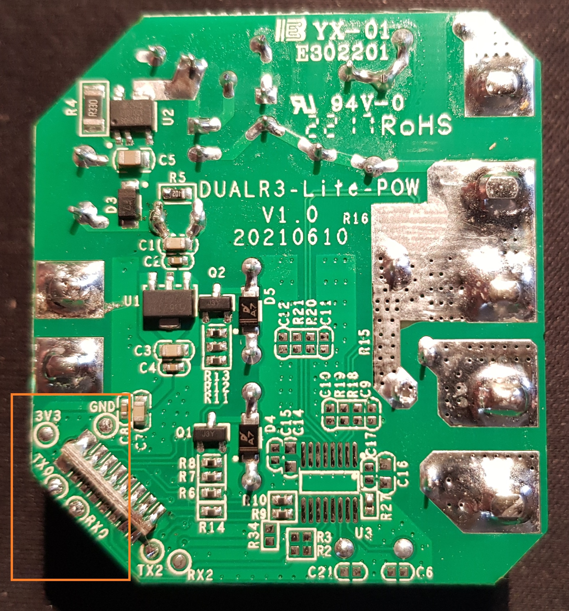 DualR3 Lite PCB v1.0 pcb