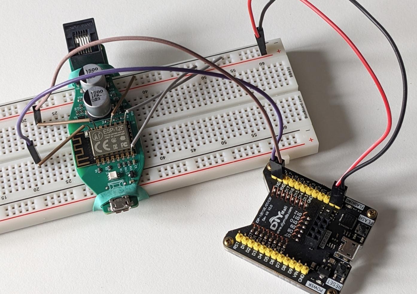 building a poor man's Spiderboard so you don't have to hold cables down